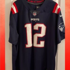New England Patriots Brady NFLPA On Field Jersey - Men’s Size 3XL